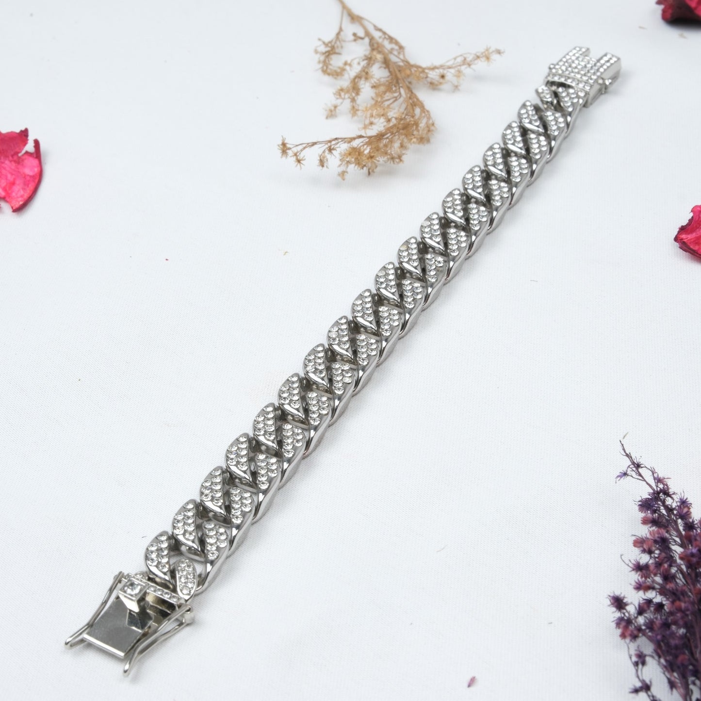 Gümüş Kaplama Gurmet Bileklik