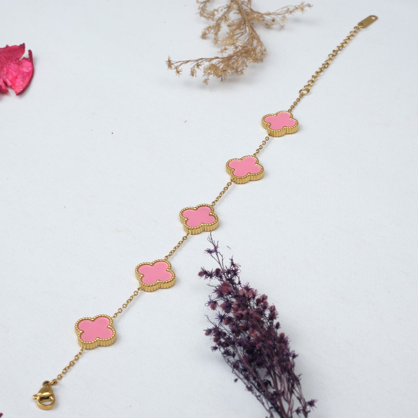 Gold Pembe Taş Van Cleef