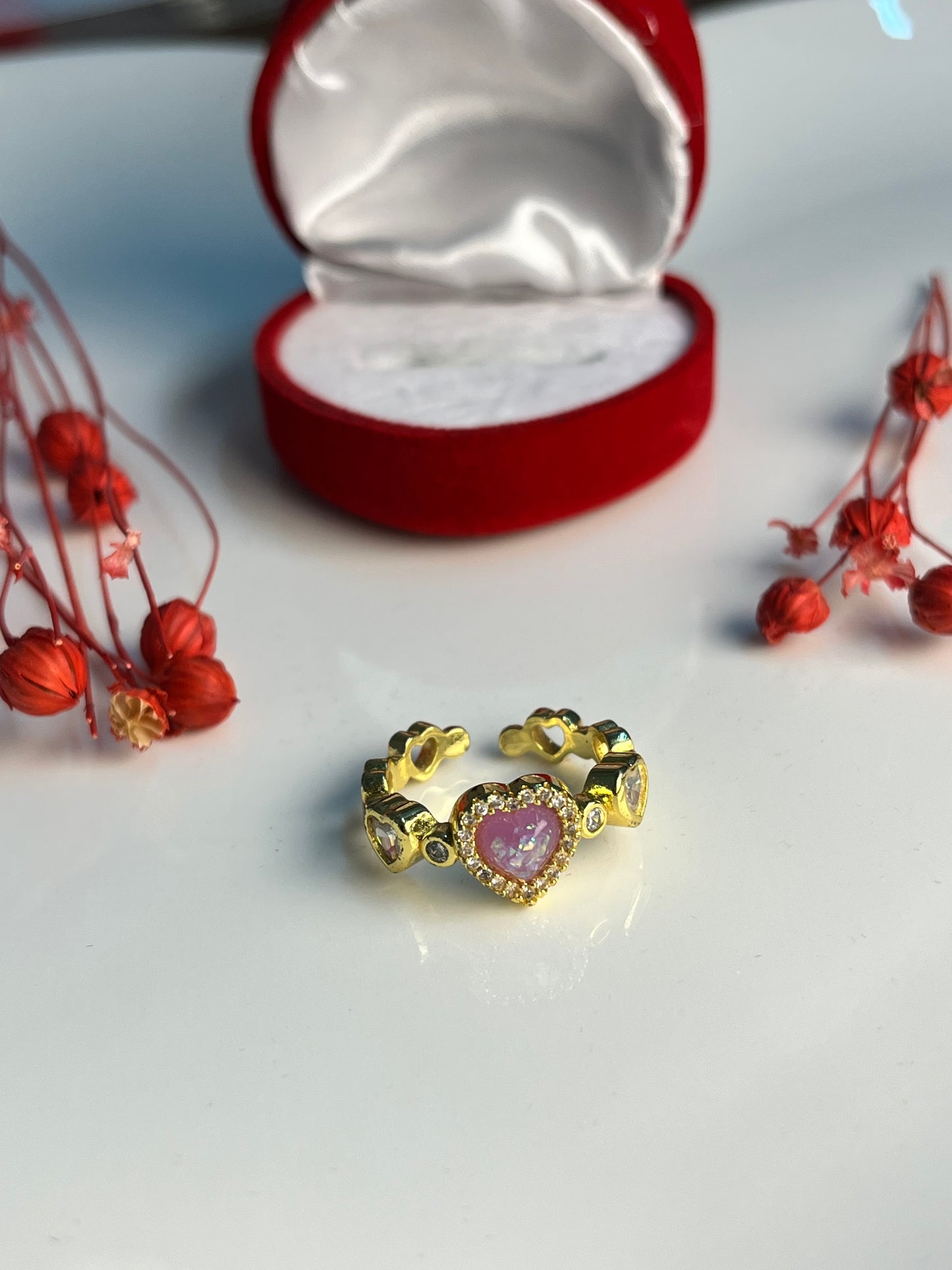 Altın Kaplama Princess Yüzük