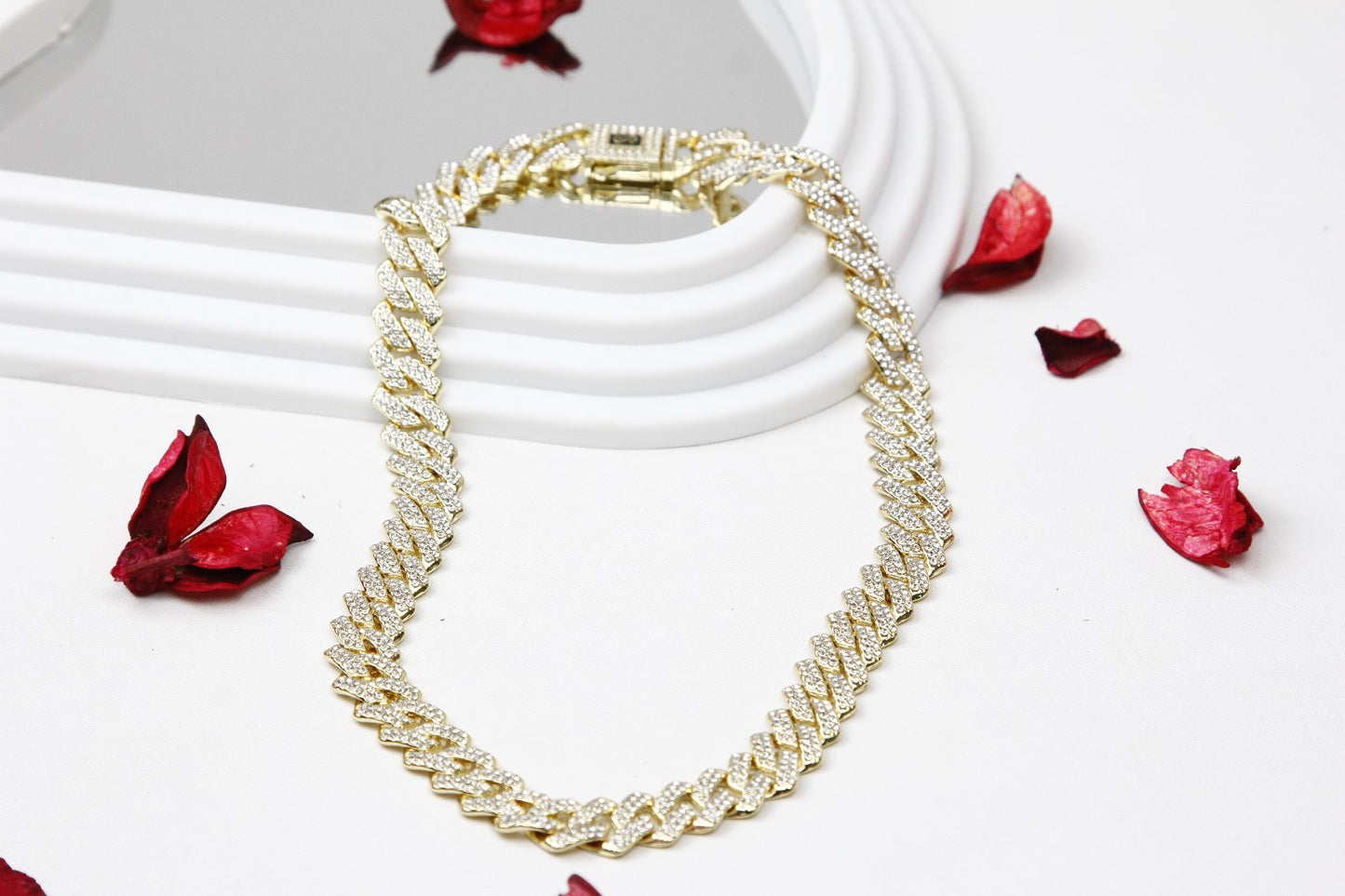 Altın Kaplama Taşlı Gurmet Kolye