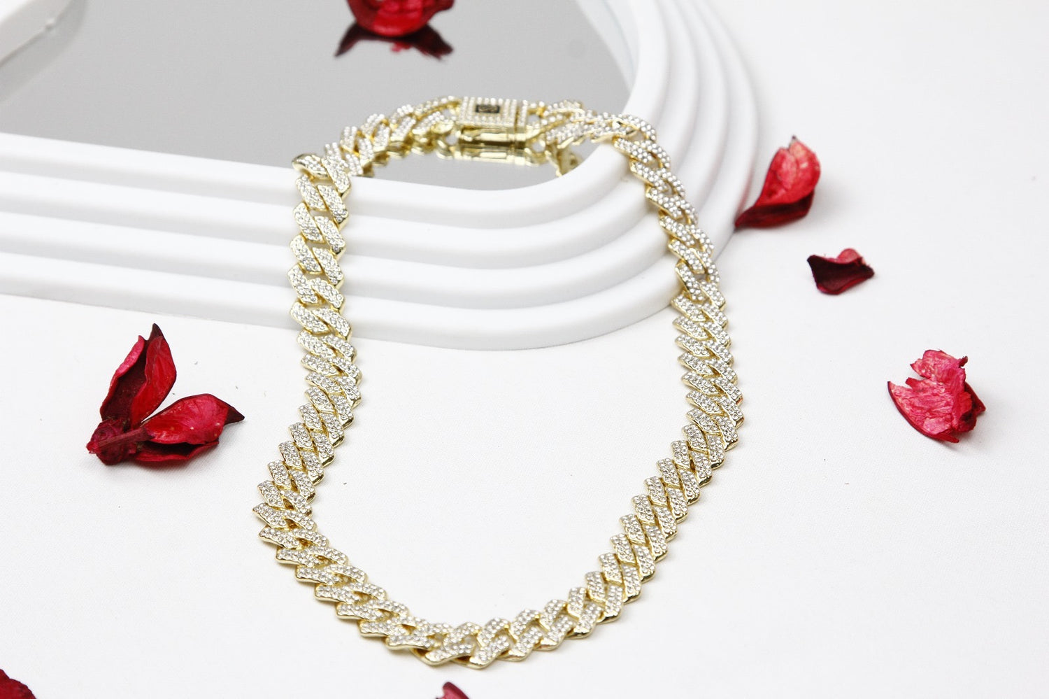 Altın Kaplama Taşlı Gurmet Kolye