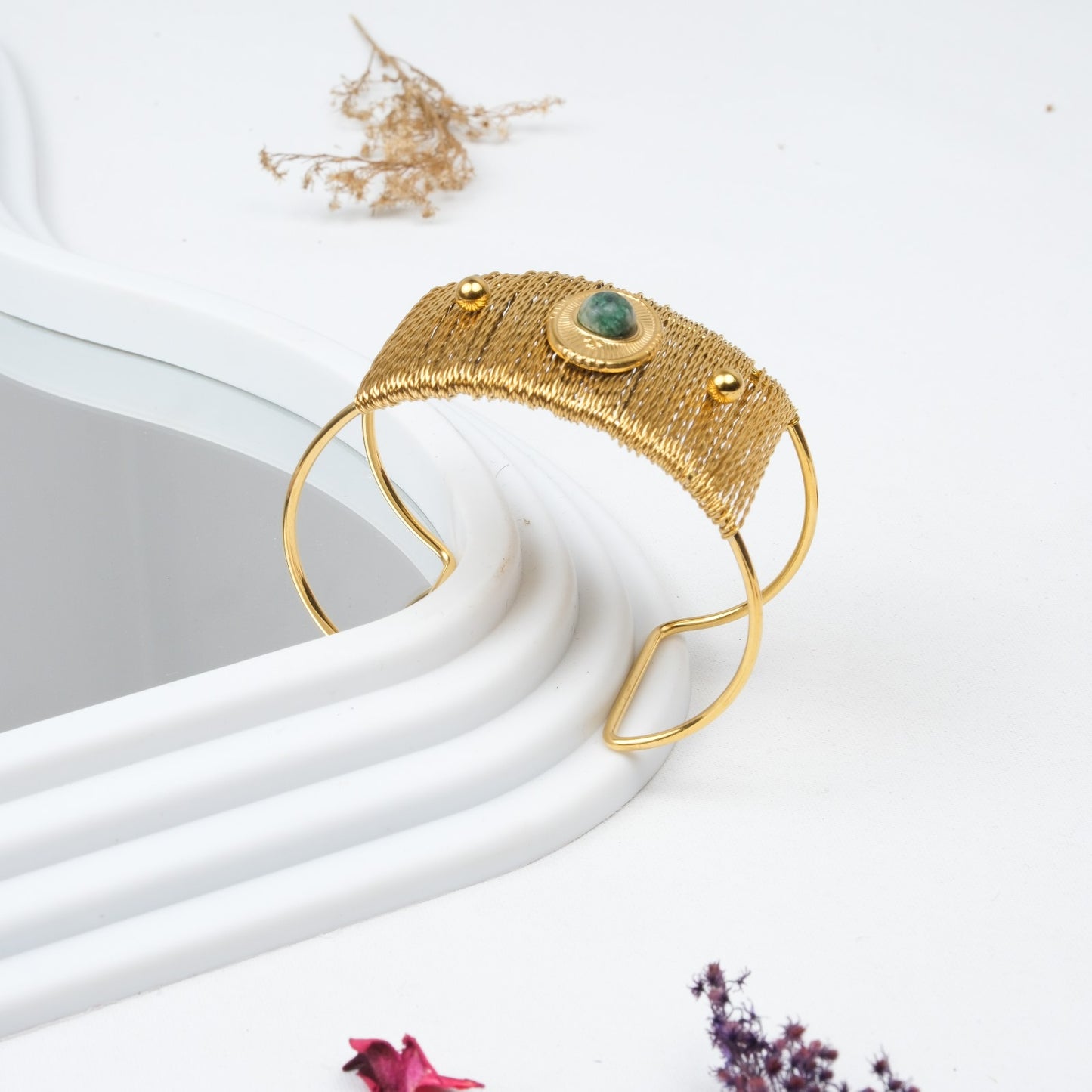 Altın Kaplama Cleopatra Bileklik