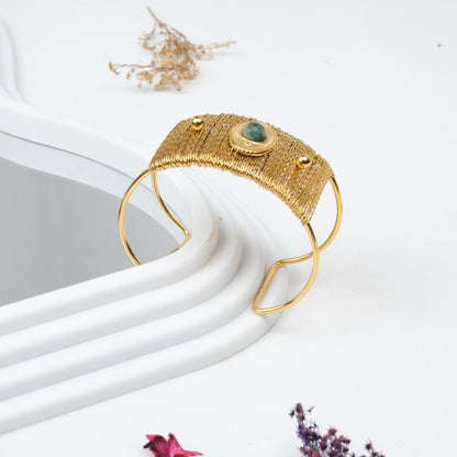 Altın Kaplama Cleopatra Bileklik