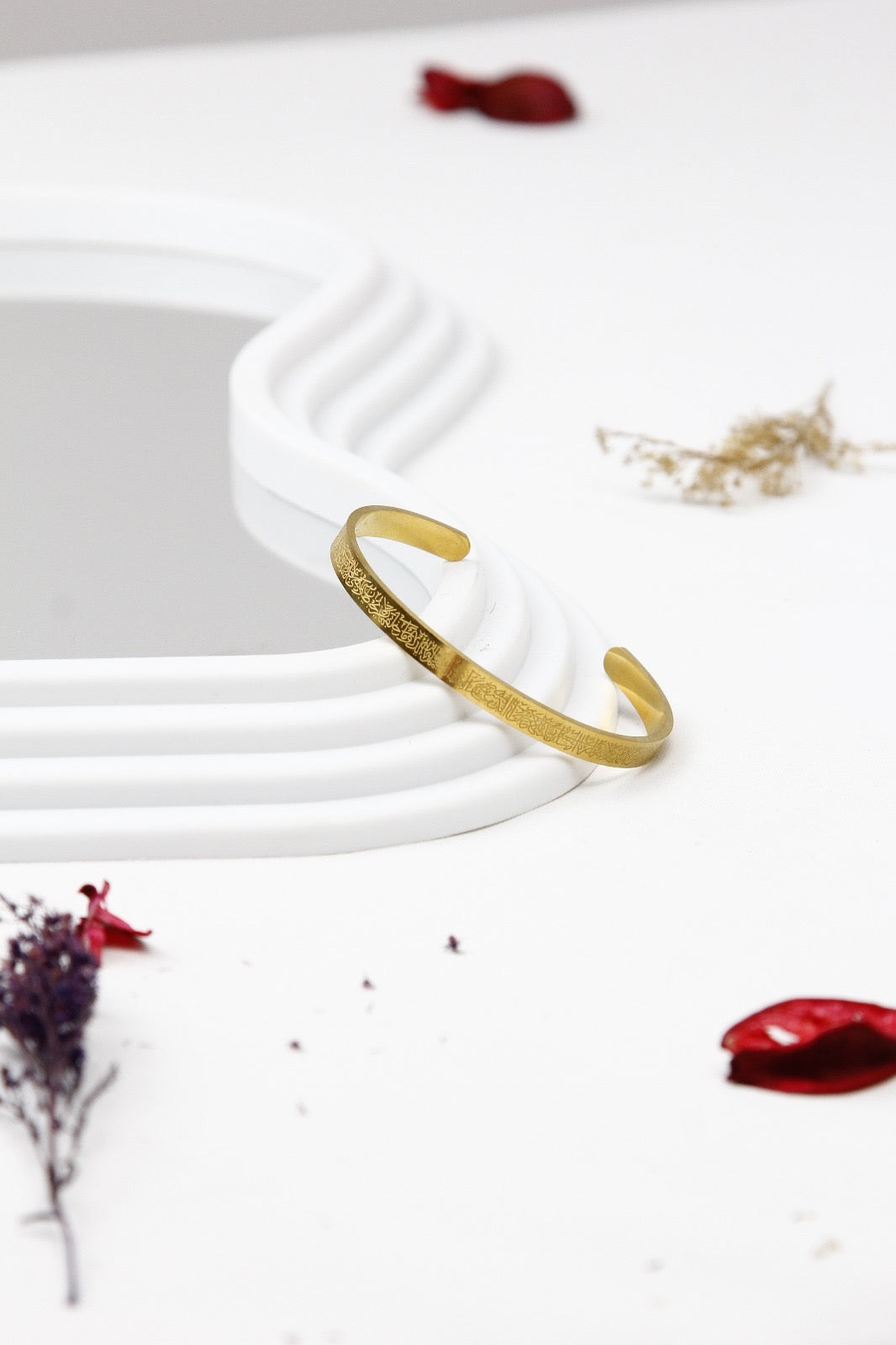 Gold Ayetel Kürsi Bileklik