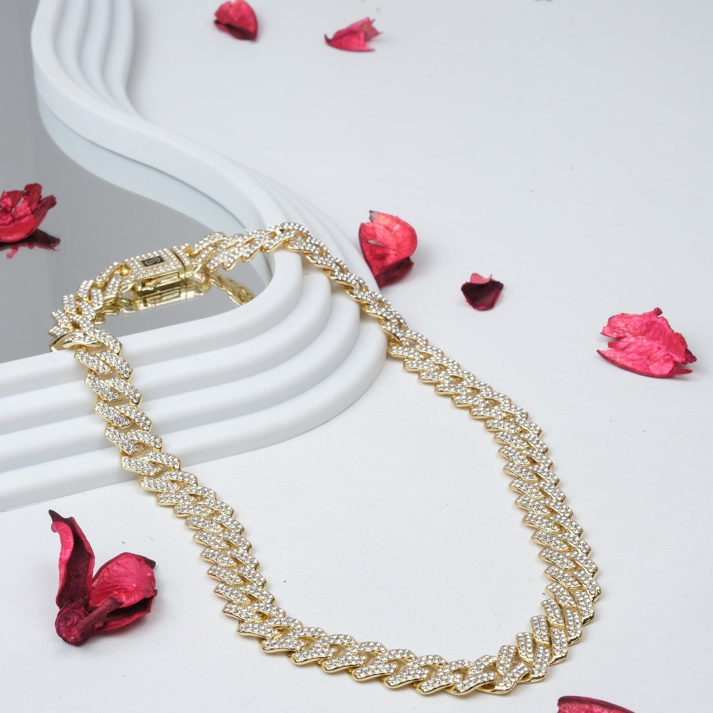 Altın Kaplama Taşlı Gurmet Kolye