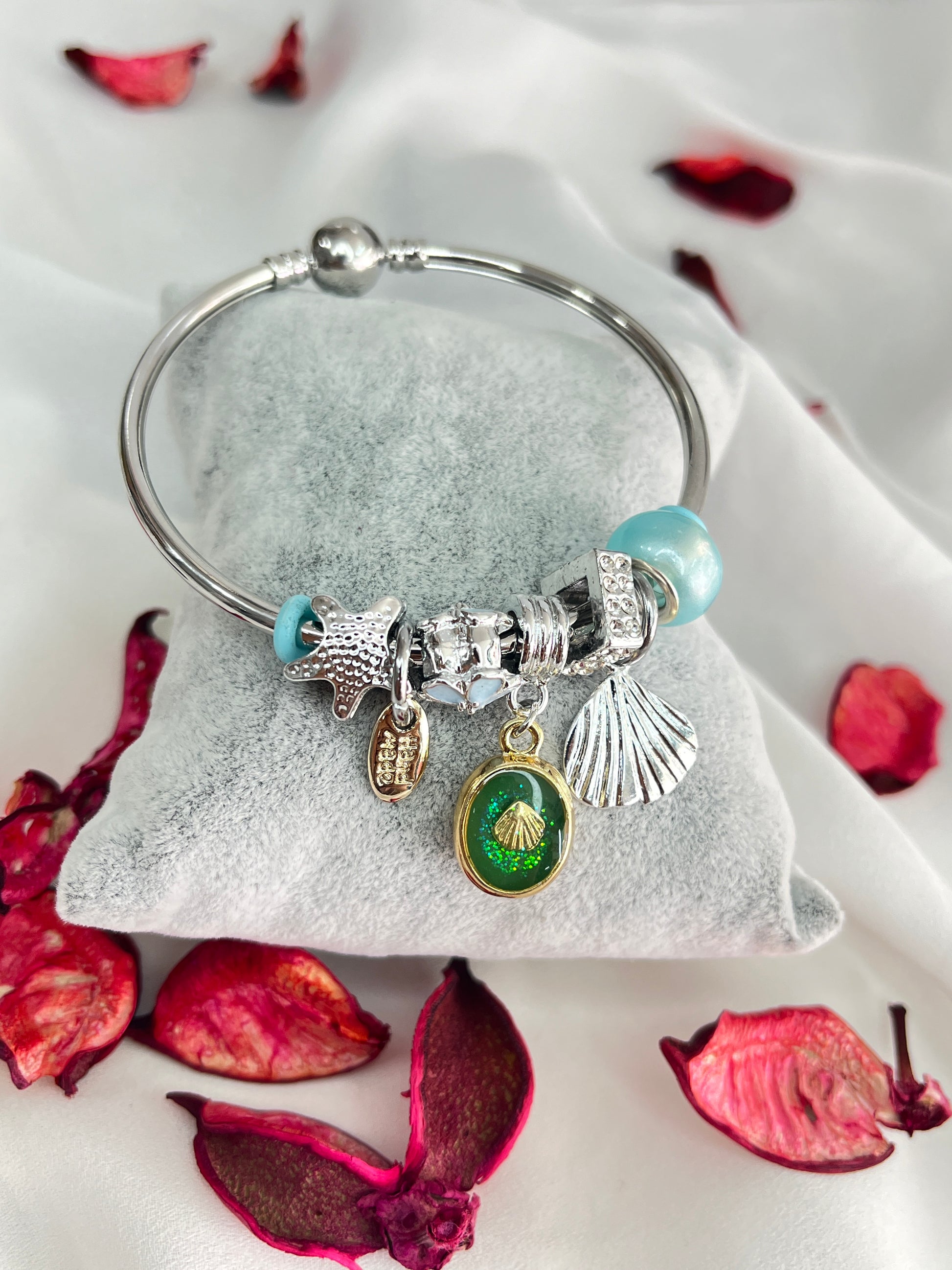 Denizin Kokusu Charm 💙 - Aymiss Takı Aksesuar - Aymiss Takı Aksesuar - Çelik Takı - Kadın - Takı