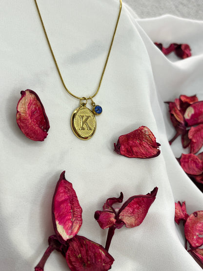 K Harf Kolye 🧿 - Aymiss Takı Aksesuar - Aymiss Takı Aksesuar - Çelik Takı - Kadın - Takı