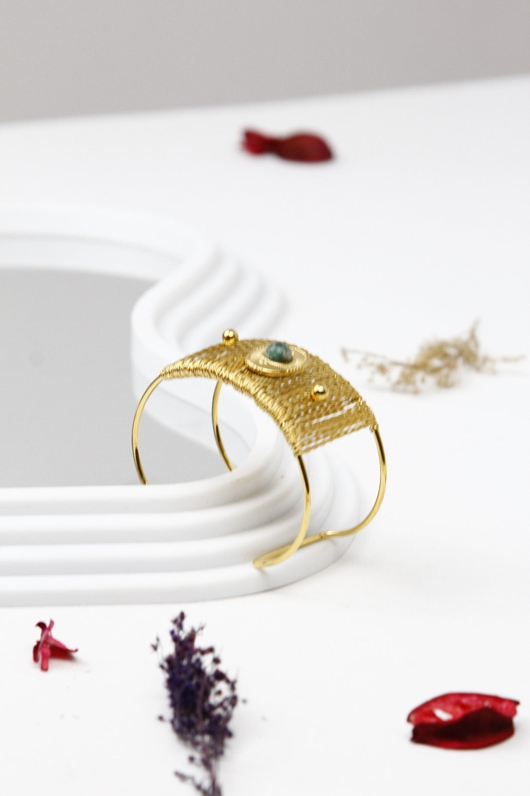 Altın Kaplama Cleopatra Bileklik