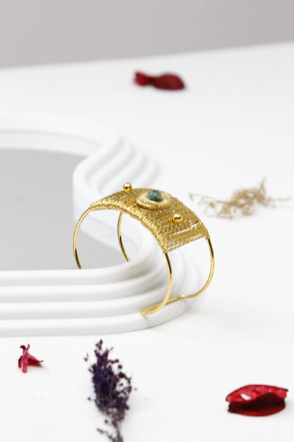 Altın Kaplama Cleopatra Bileklik