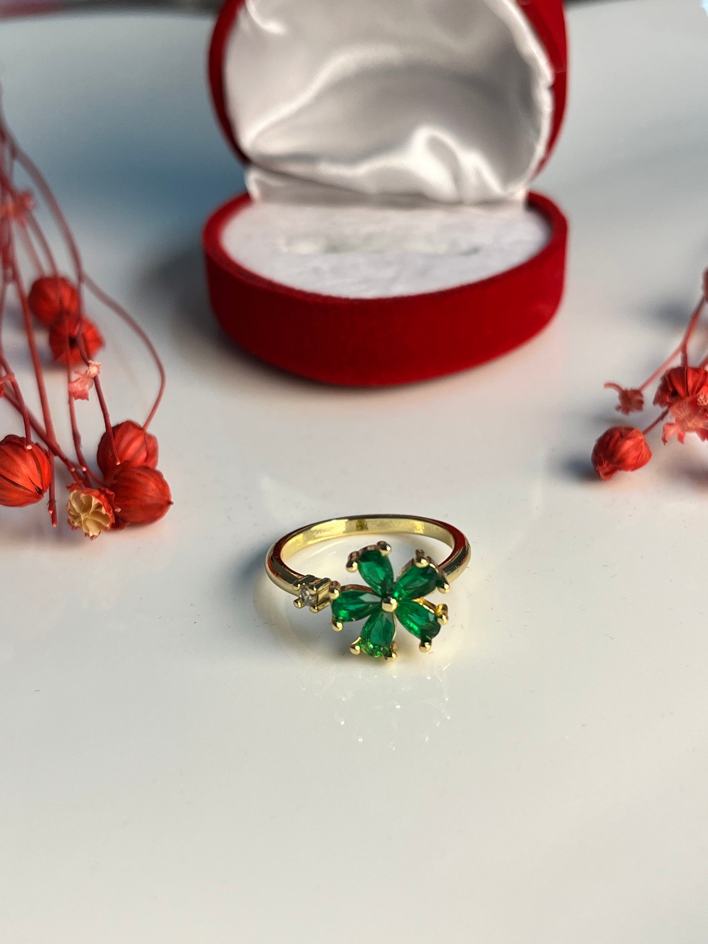 Altın Kaplama Lilyum Yüzük