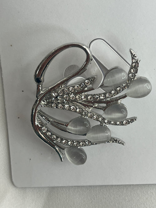 Kuğu Zarif Broş 🦢 - Aymiss Takı Aksesuar - Aymiss Takı Aksesuar - Çelik Takı - Kadın - Takı