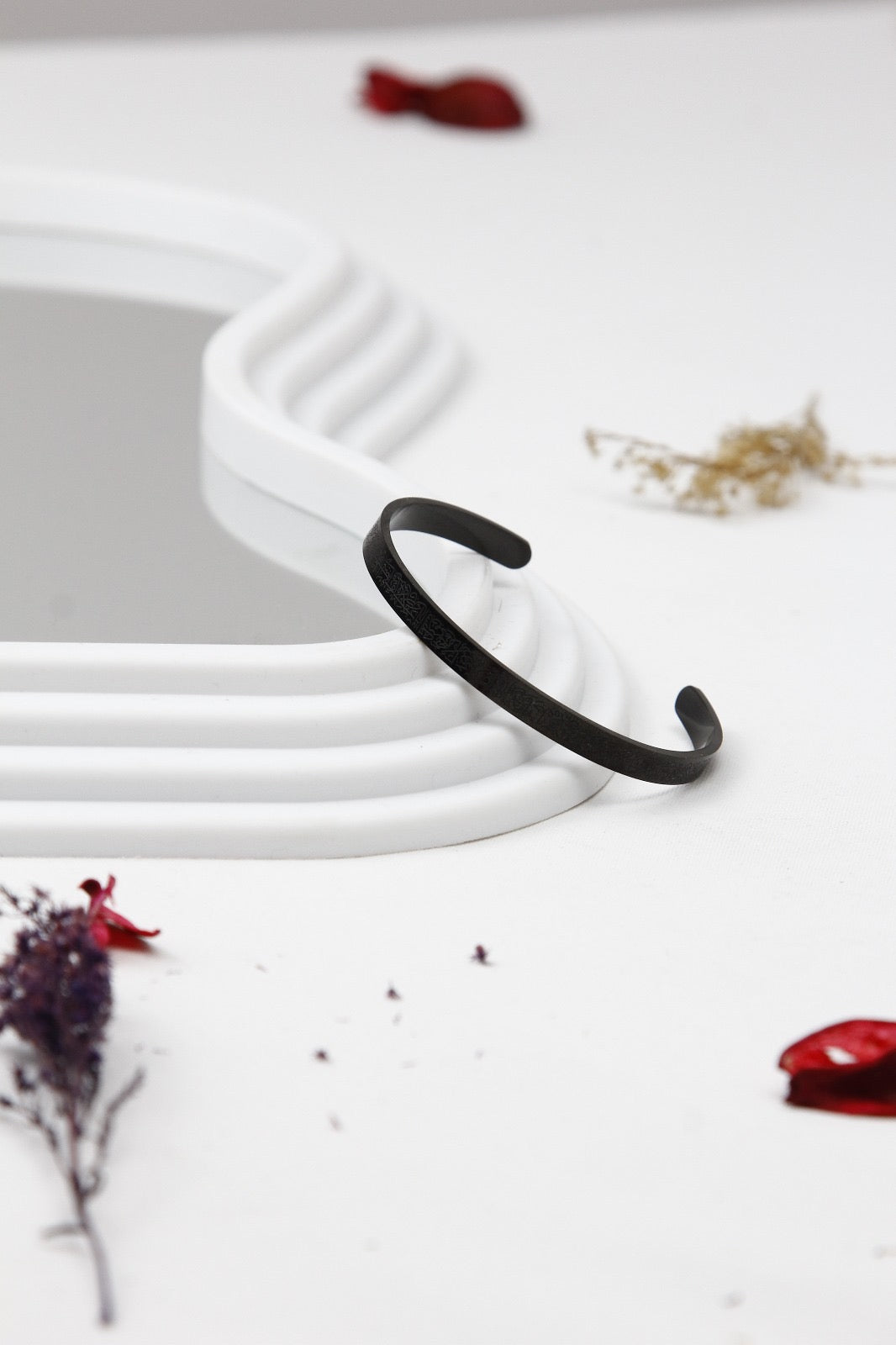 Siyah Ayetel Kürsi Bileklik