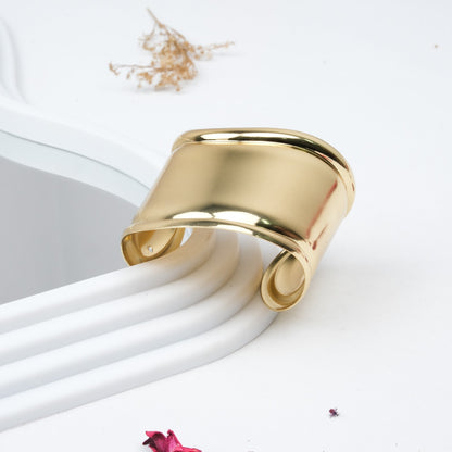 Altın Kaplama Plaka Kesim Abiye Bileklik