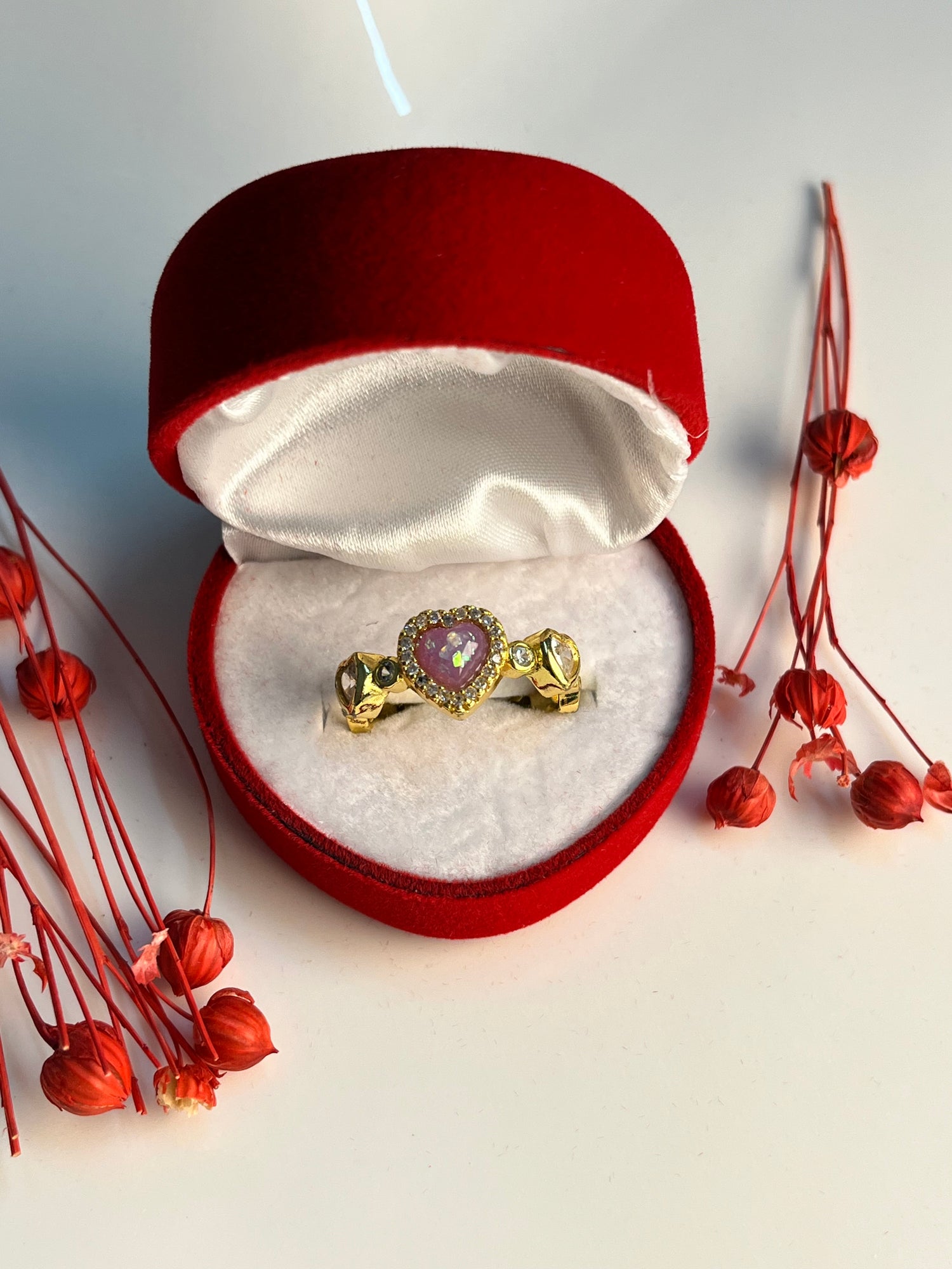 Altın Kaplama Princess Yüzük