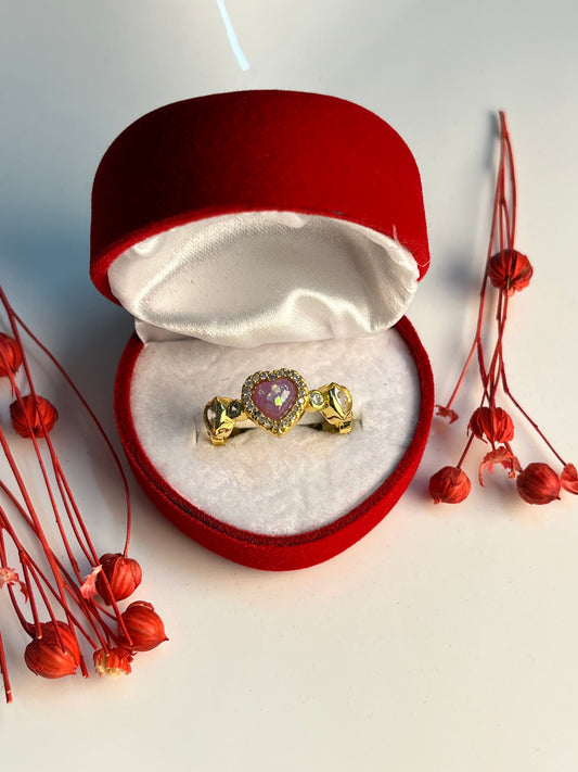 Altın Kaplama Princess Yüzük