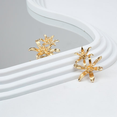 Altın Kaplama Zra Model Yıldız Küpe