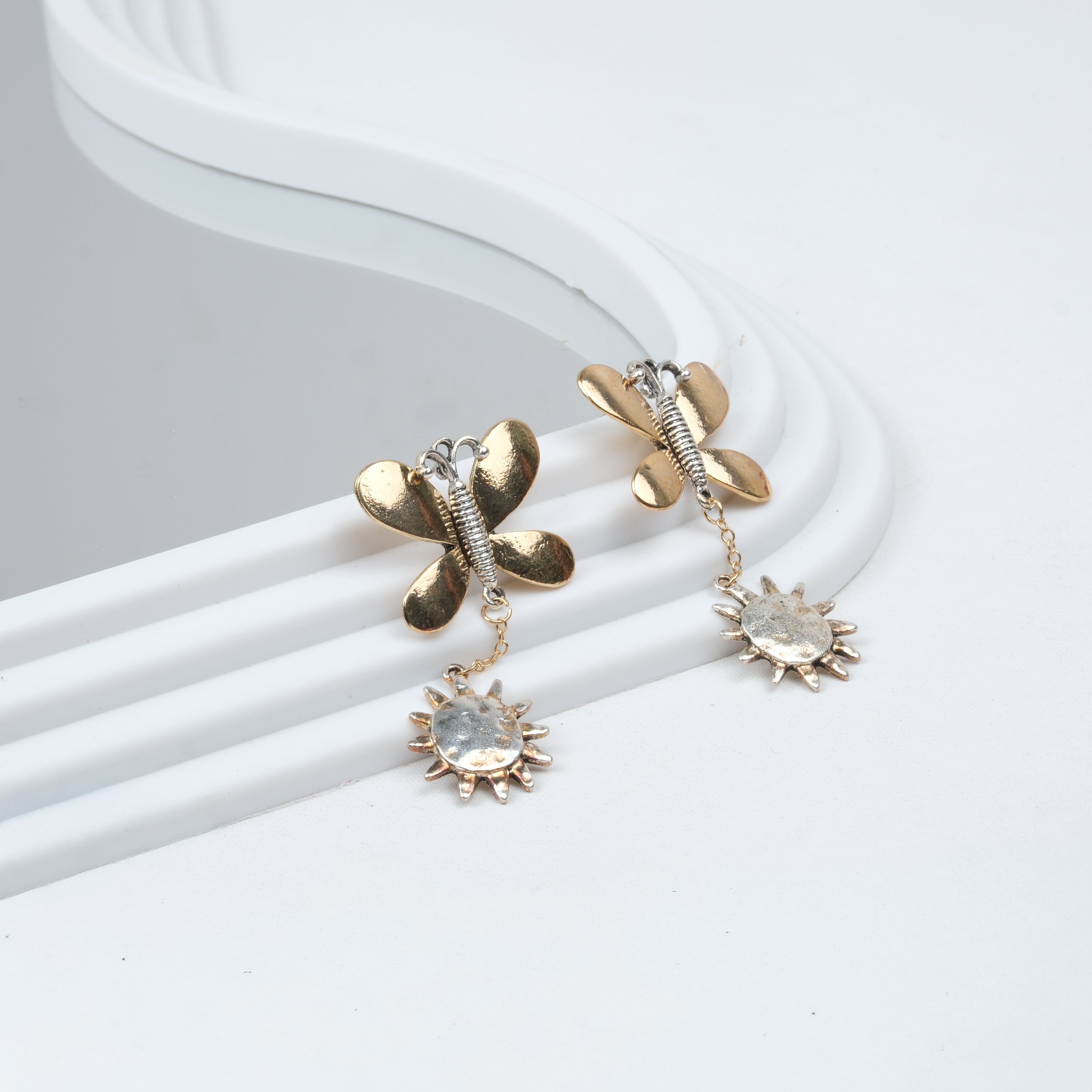 Altın Kaplama Zra Model Küpe