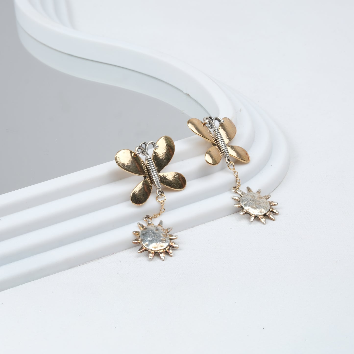 Altın Kaplama Zra Model Küpe