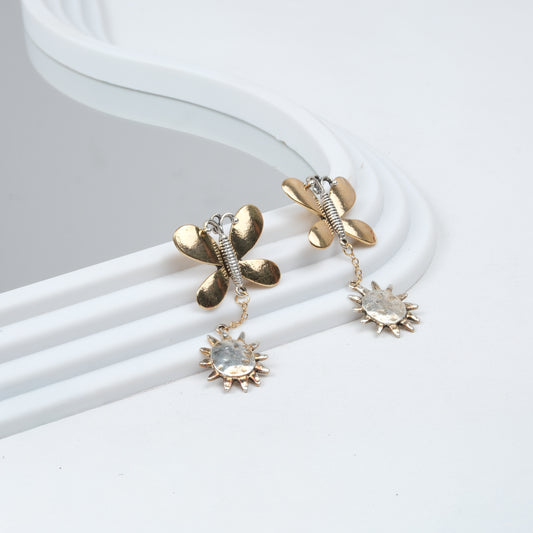 Altın Kaplama Zra Model Küpe