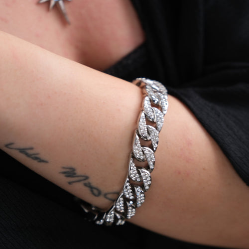 Gümüş Kaplama Gurmet Bileklik