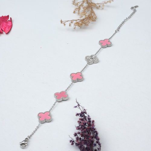 Silver Özel Tasarım Van Cleef Bileklik