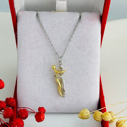 Altın Kaplama Forever Love Kolye