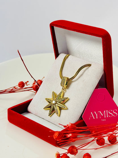 Gösterişli Kutup Yıldızı Kolye