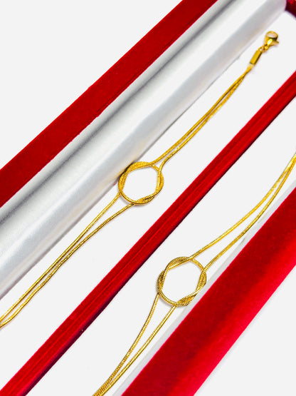 Aşk Düğümü Çift Bilekliği