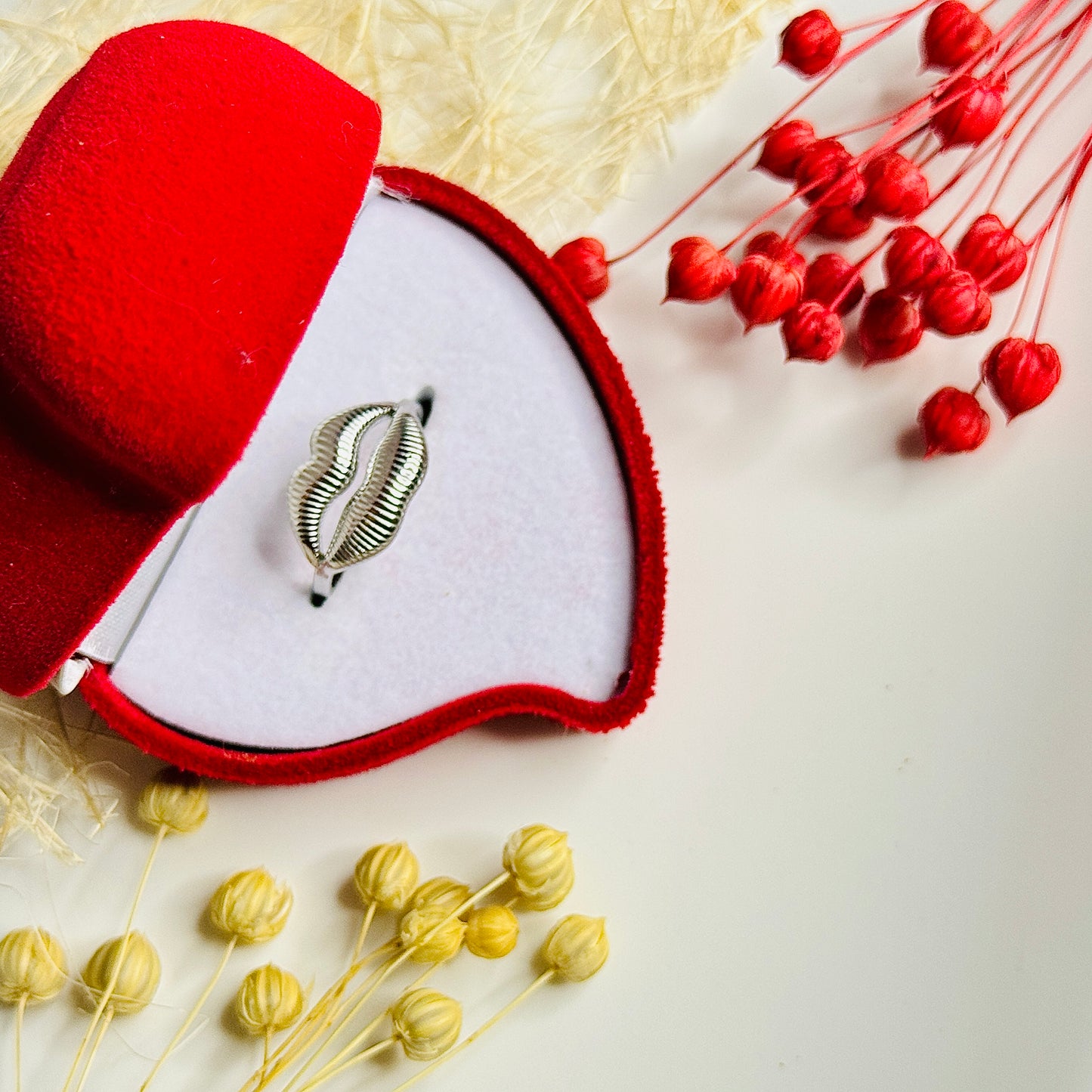 Altın Kaplama Kiss Me Yüzük