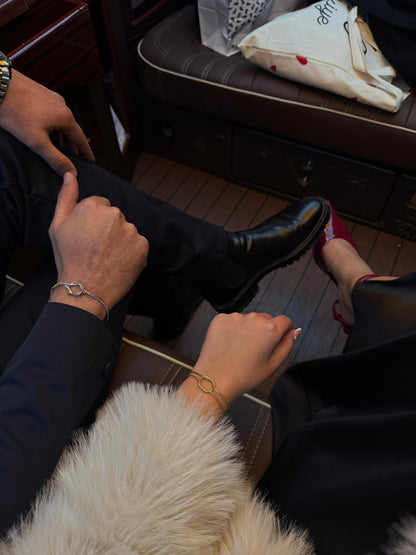 Aşk Düğümü Çift Bilekliği