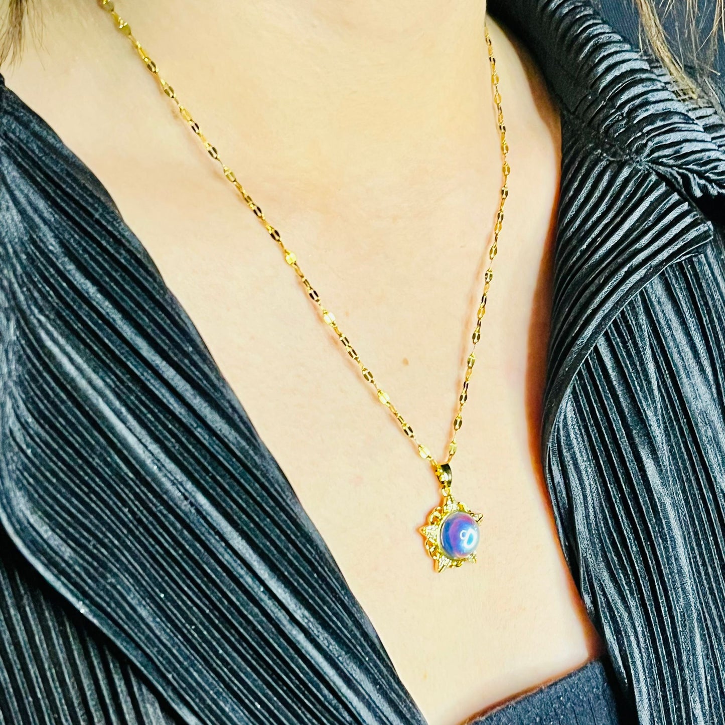 Altın Kaplama Aşkın Büyüsü Kolye